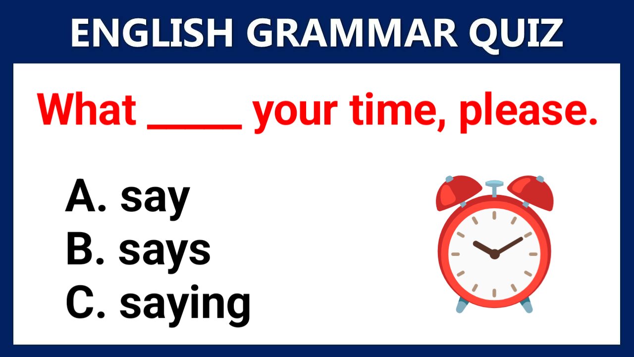 Only Genius Can Answer This Tricky English Grammar Quiz Video