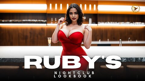 [4K] Ruby's AI Nightclub Glam – Gravure Style ✨ | IndianGlamourAIShowcase