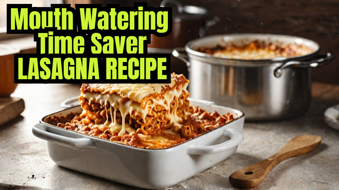 Time Saver Lasagna Recipe with Italian Sausage and Ground Beef