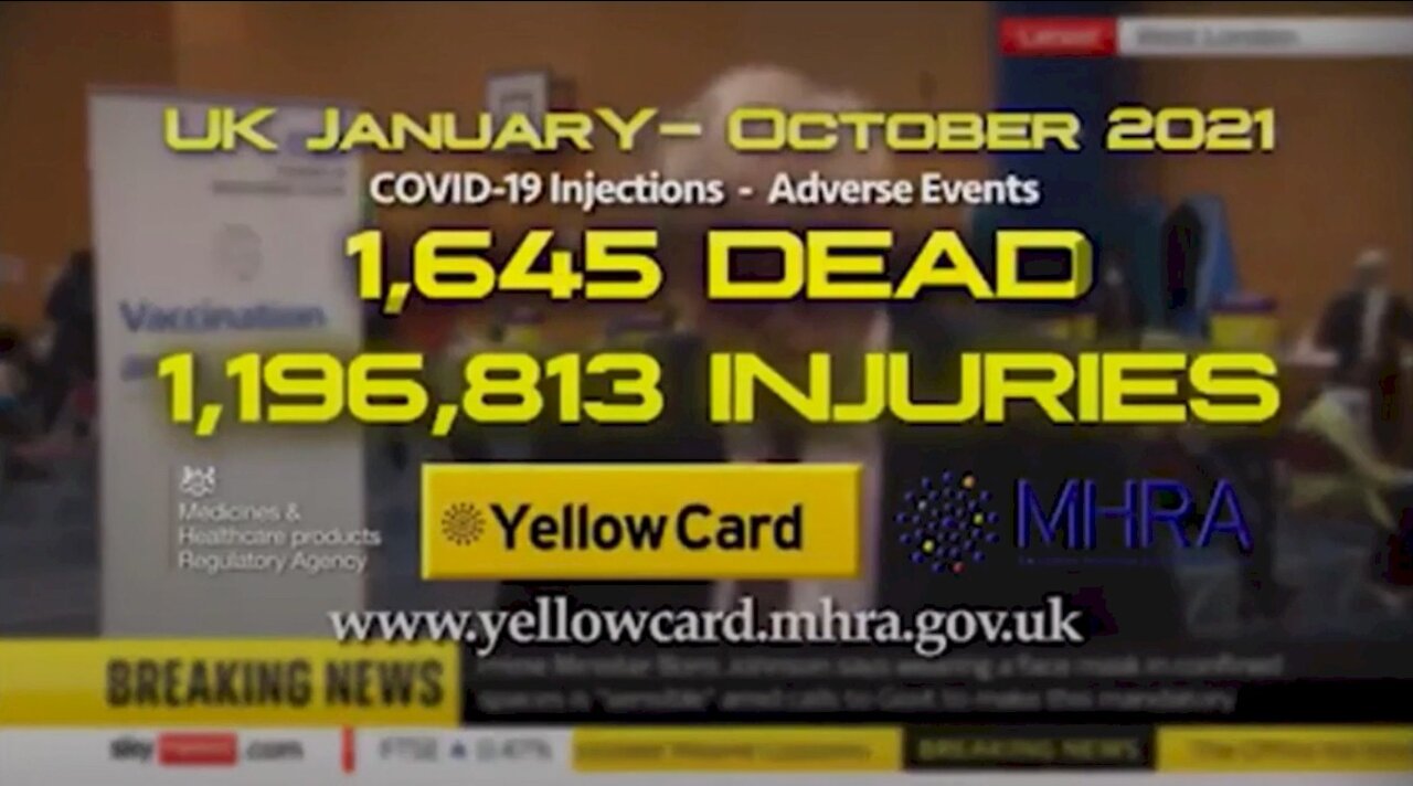 Covid, Governments are terrified and hide the truth about adverse reactions and deaths.