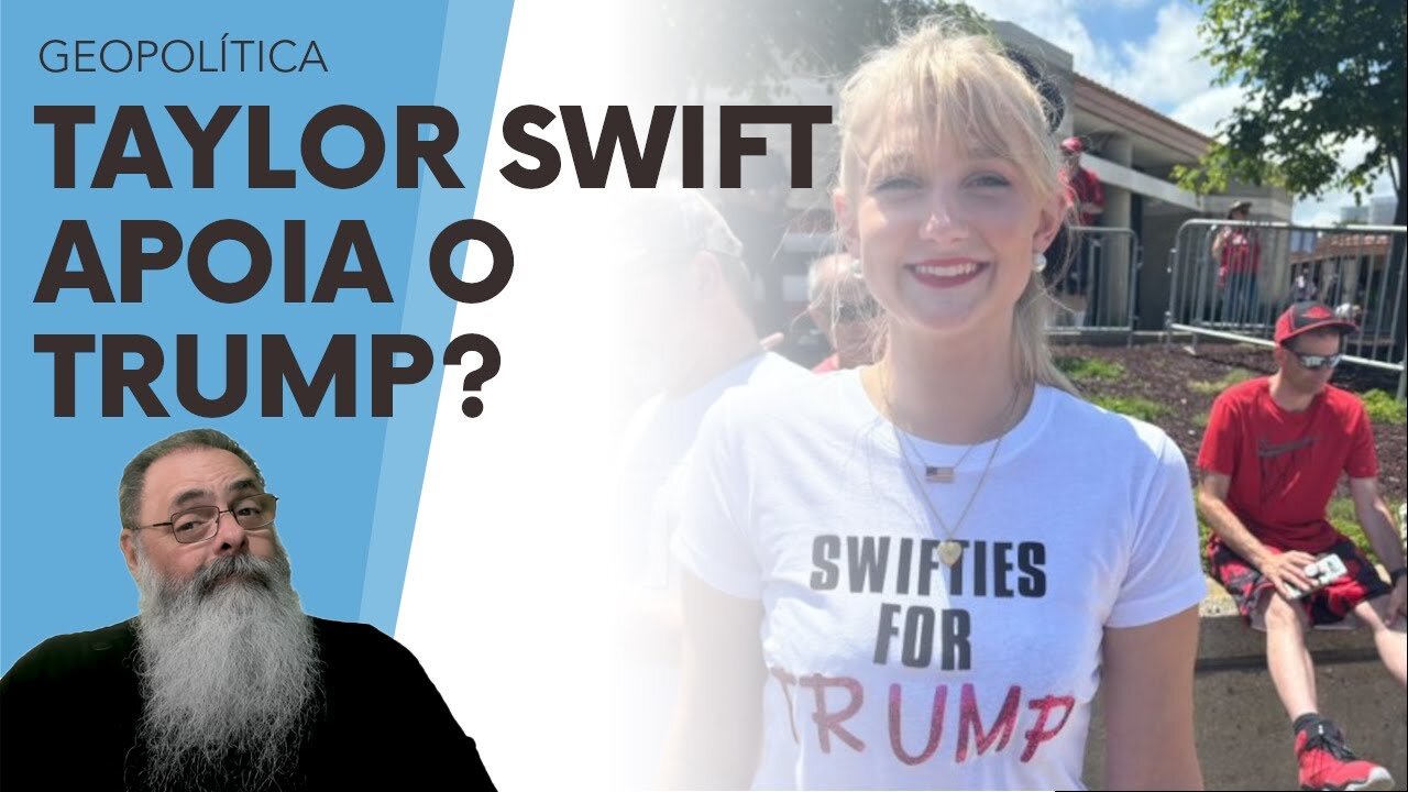 IMPRENSA BRASILEIRA trata MEME de SWIFTIES (Não a TAYLOR SWIFT) apoiando TRUMP como FAKE NEWS