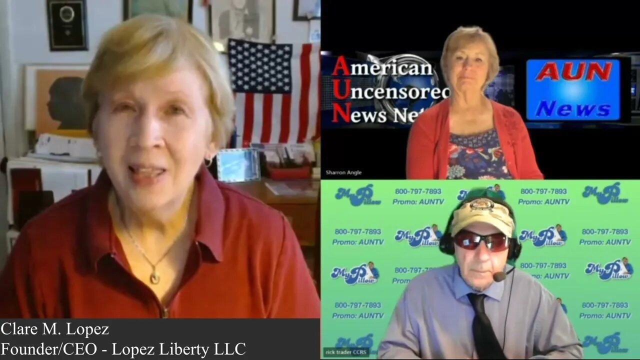 Clare Lopez on AUN-TV - ISRAEL AT WAR - GAZA ATTACKS & HOW ISRAEL IS RESPONDING!