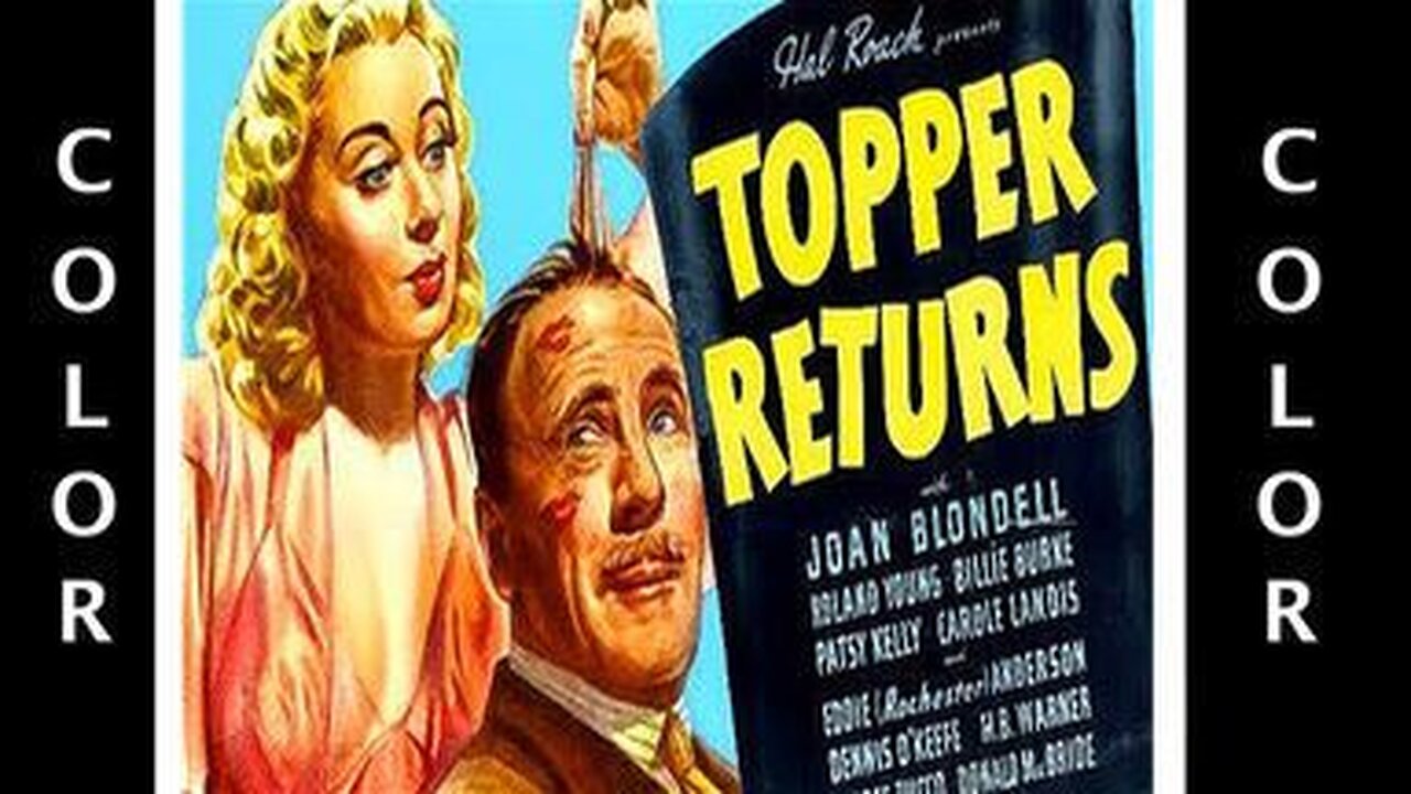 TOPPER RETURNS (1941) Trailer - Colorized