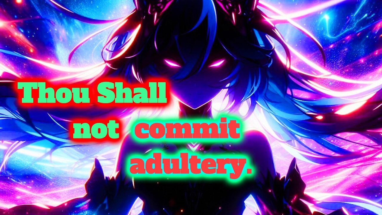 Thou Shall Not Commit Adultery