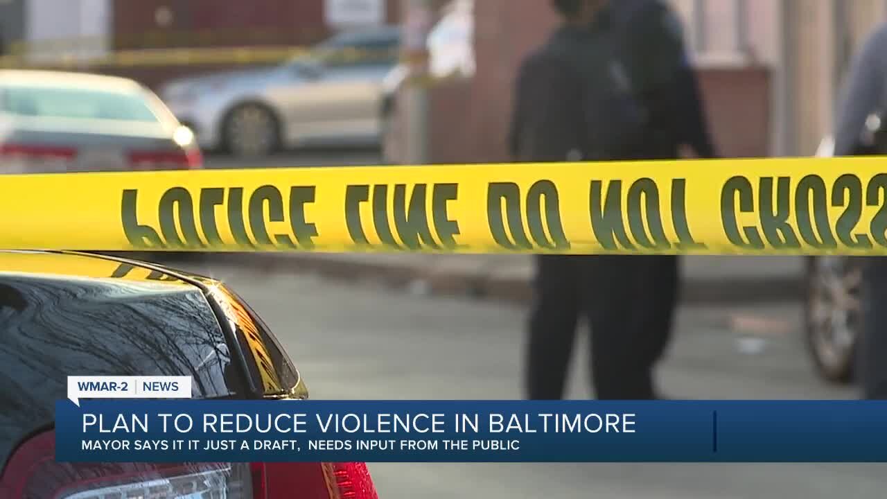 Framework of new Baltimore violence reduction plan open for public comment