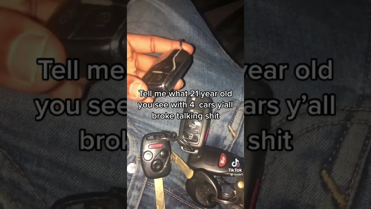 21 YEAR OLD WITH 4 CARS