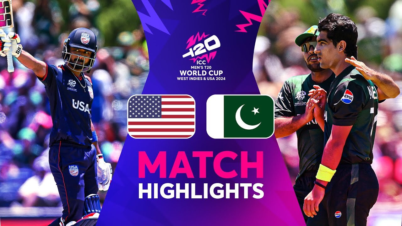 The American fairytale continues as USA beat Pakistan in a massive upset at the #T20WorldCup 😍