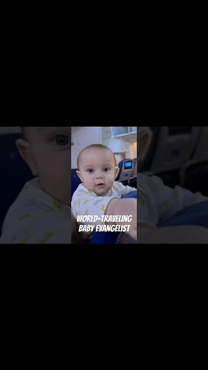 My little armor bearer baby boy is excited to be on the road again!