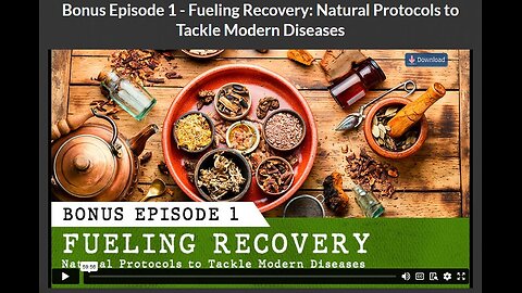 CANCER SECRETS: CANSEC: BONUS EPISODE 1-Fueling Recovery: Natural Protocols to Tackle Modern Diseases