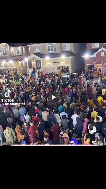 Beautiful Brampton, Canada. Multiculturalism is great especially when it means you can’t sleep...