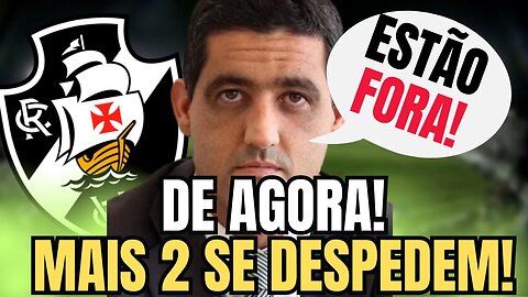 VASCO CONFIRMA! FIM DE MAIS UM CICLO! NÃO TEVE ACORDO| NOTICIAS DO VASCO