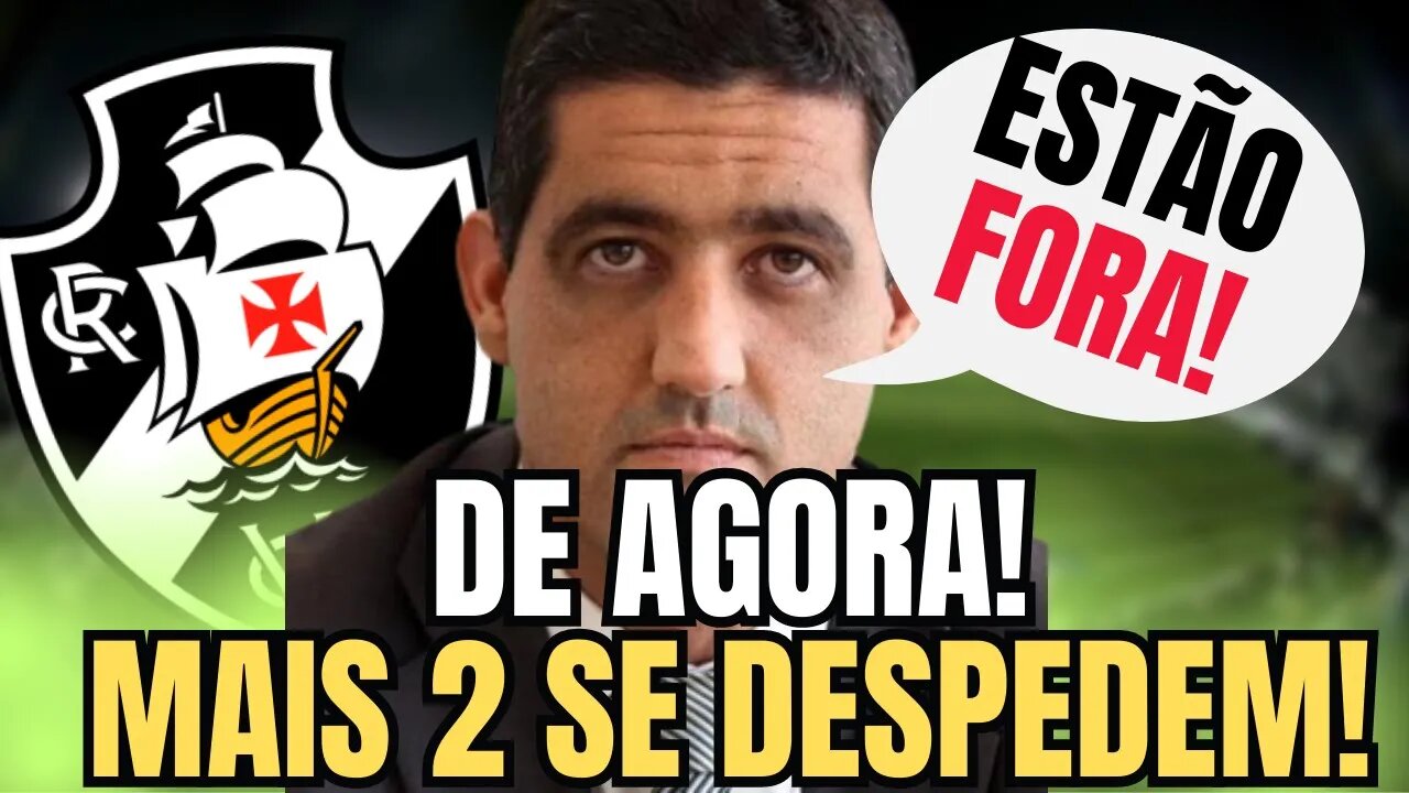 VASCO CONFIRMA! FIM DE MAIS UM CICLO! NÃO TEVE ACORDO| NOTICIAS DO VASCO