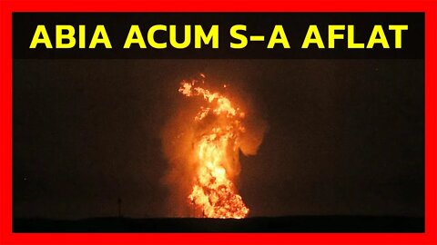 AU EXPLODAT CELE MAI IMPORTANTE...