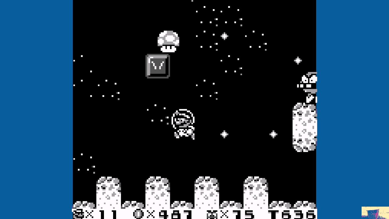 Super Mario Land 2: 6 Golden Coins - Space Zone 1