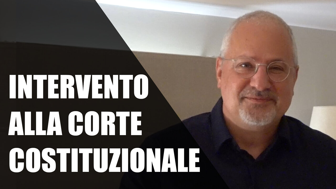 Intervento alla Corte Costituzionale