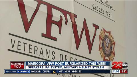 Maricopa VFW burglarized