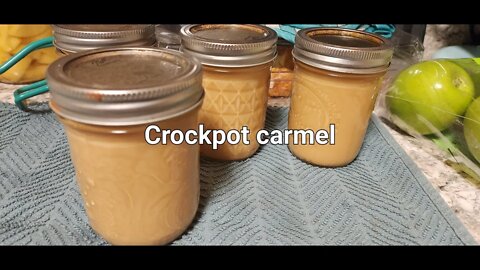 Crockpot carmel #crocktober #carmel @OurUrbanHomestead