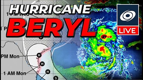 Beryl weakens to a tropical storm as it continues through Texas