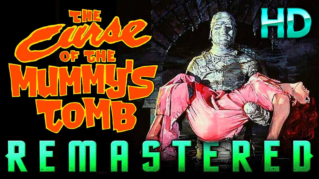 The Curse Of The Mummy's Tomb - AI REMASTERED - HD - Hammer Cult Classic Horror