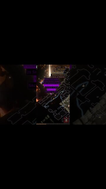 The long corredor and the scarabs. Path of Exile #shorts