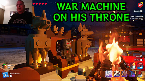 WAR MACHINE ON HIS THRONE