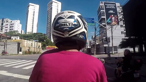 Turistando nas ruas do Bairro de Piedade, em Jaboatão dos Guararapes - Teste da GoPro 5 Black #moto