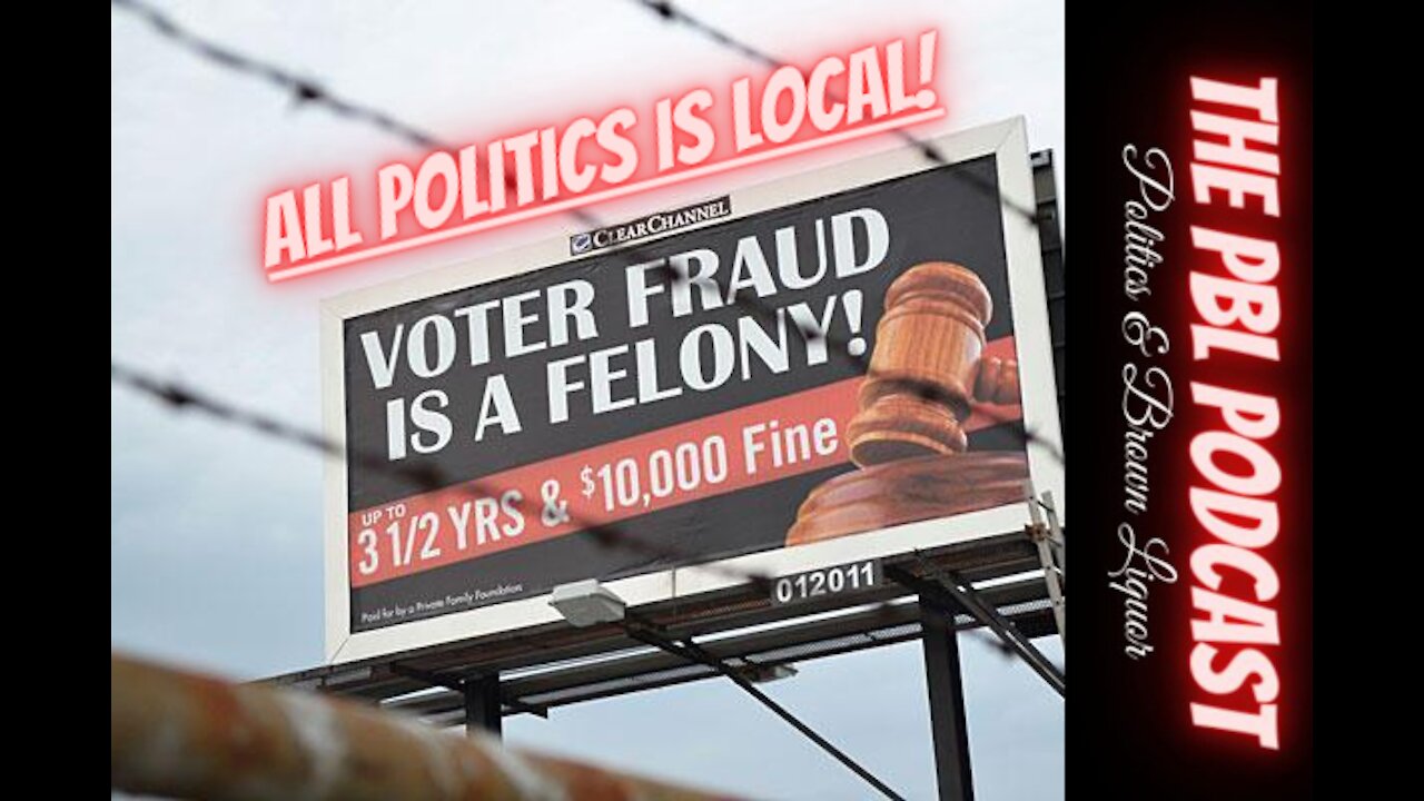All politics (and fraud) is local!!