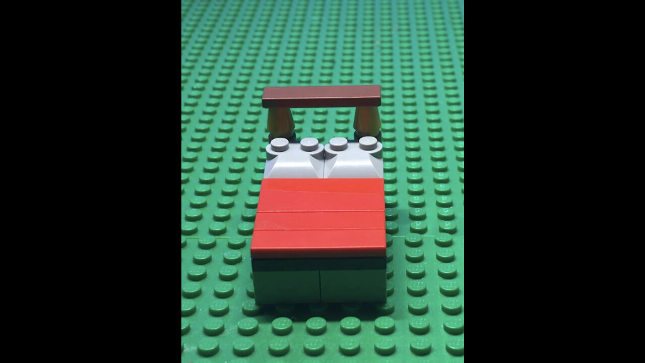 How to make a lego bed