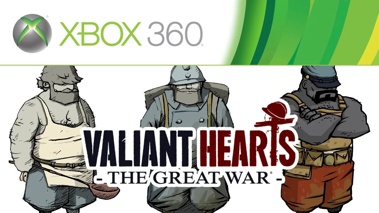 VALIANT HEARTS (XBOX 360/PS3/PC/SWITCH/XBOX ONE/PS4/iOS/ANDROID) - Gameplay! (Legendado em PT-BR)