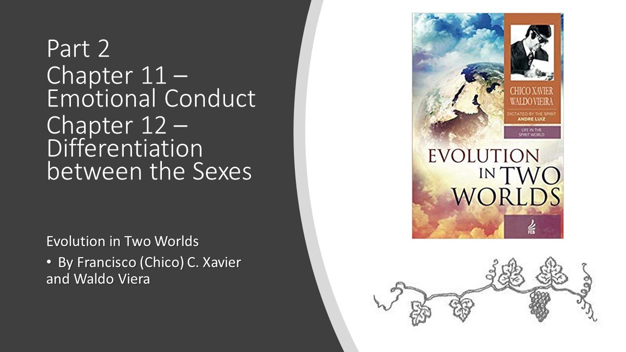 Evolution in Two Worlds – Chapter 11-12 –Differentiation between the Sexes