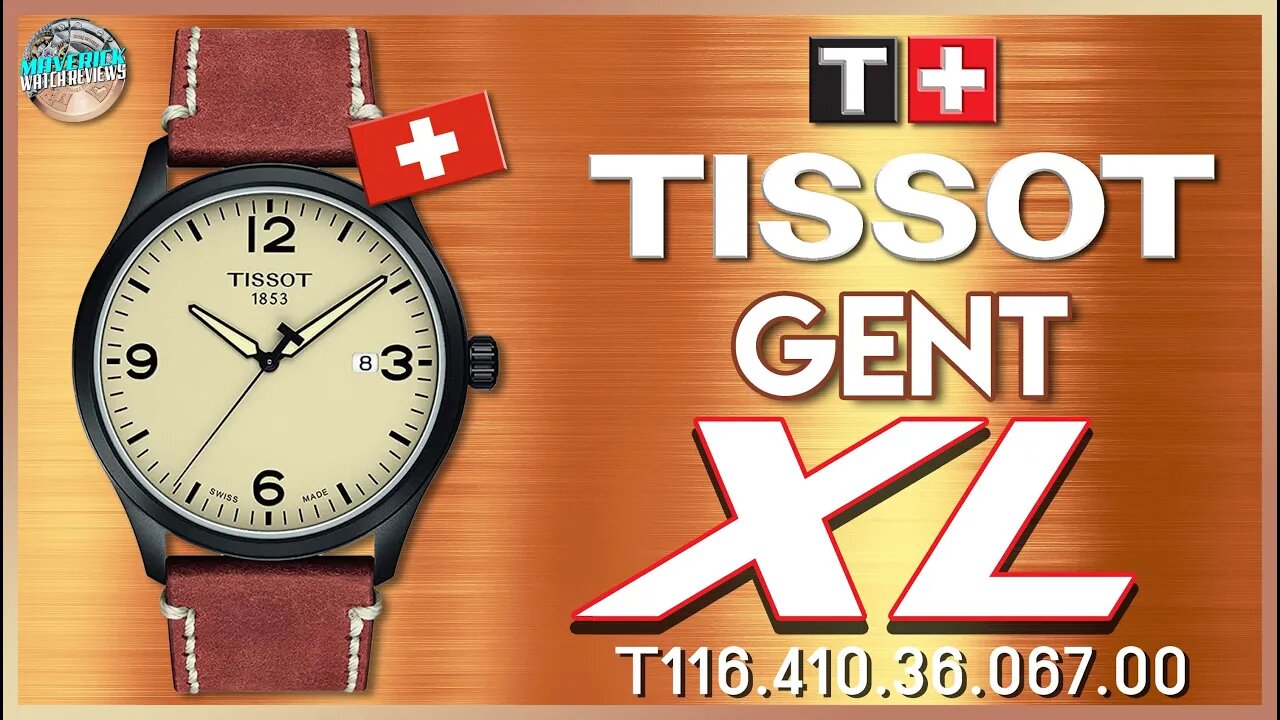 Affordable Swiss Dress Watch! | Tissot Gent XL 100m Quartz T116.410.36.067.00 Unbox & Review