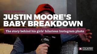 Justin Moore's baby breakdown | Rare Country