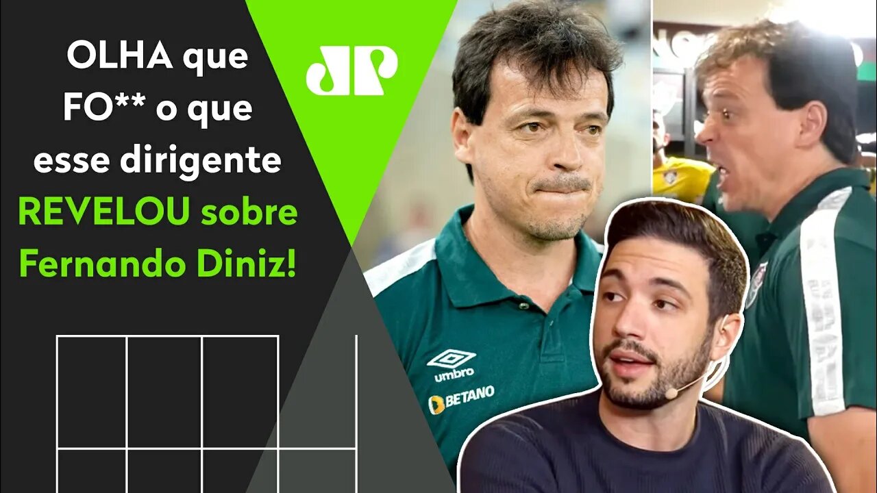 "EU TIVE UM CHOQUE! SABE o que o Diniz PEDE pros jogadores antes das partidas?" OLHA essa REVELAÇÃO!