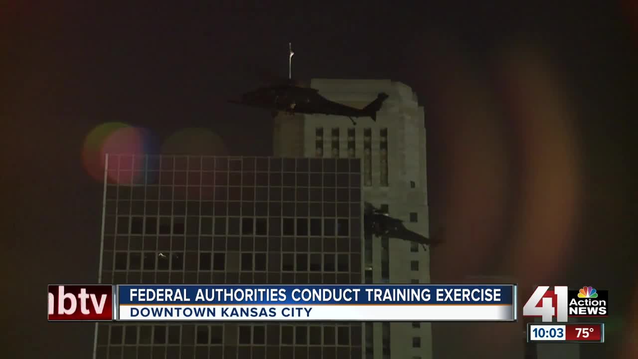 Federal tactical training continues this week in Kansas City