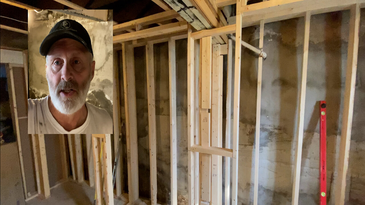 EPS 79 - A 110 Year Old Basement Renovation Part Five - Part Two of the Framing