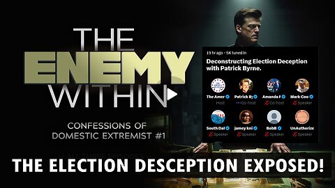 Patrick Byrne Conference Call - Exposes The Election Machine Corruption