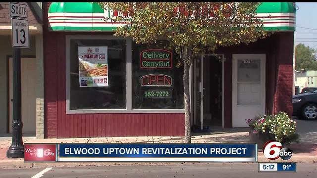 Elwood teams up with business owners to revamp uptown business district