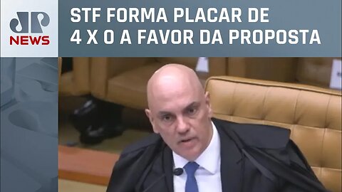 Moraes sobre descriminalização do porte de maconha: “Autoridades não venceram guerra às drogas”