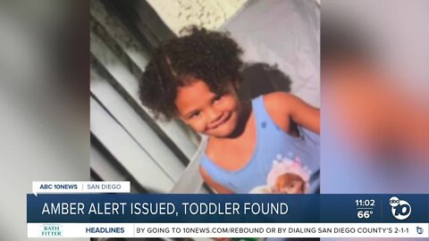 Two-year old found after Amber Alert issued