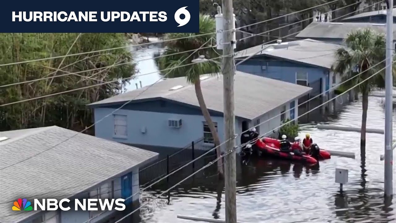 Rescuers search for survivors across Florida after Hurricane