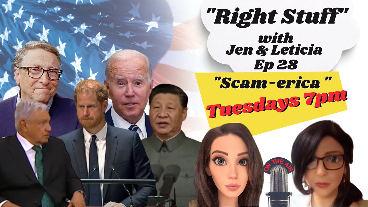 Right Stuff Ep 28 "Scam-erica