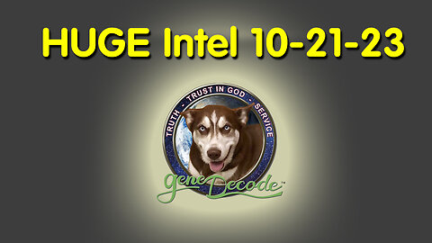 Gene Decode HUGE Intel 10-21-23