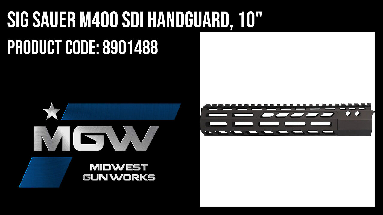 Sig Sauer M400 SDI Handguard, 10" - 8901488