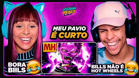 MHRAP - Tipo Bills 🪐 (Dragon Ball Super) Style Trap | [React em Casal] 🔥