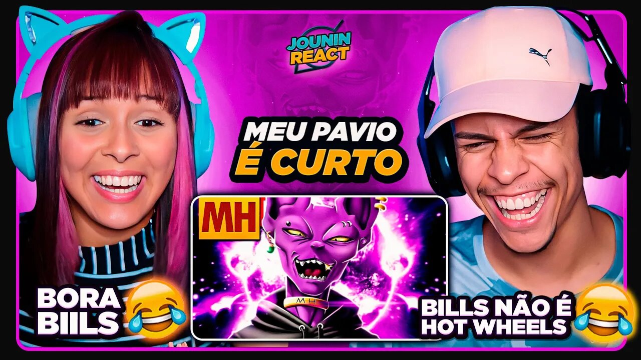 MHRAP - Tipo Bills 🪐 (Dragon Ball Super) Style Trap | [React em Casal] 🔥