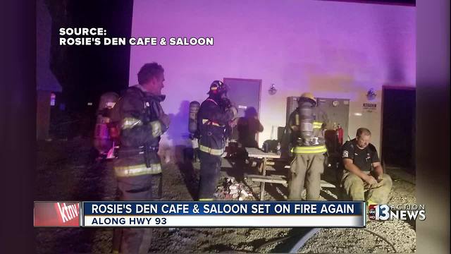 Rosie's Den set on fire