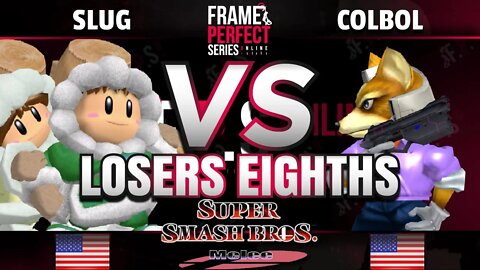 FPS5 Online - BLE | SluG (Ice Climbers) vs. Colbol (Fox) - Melee Losers Top 8