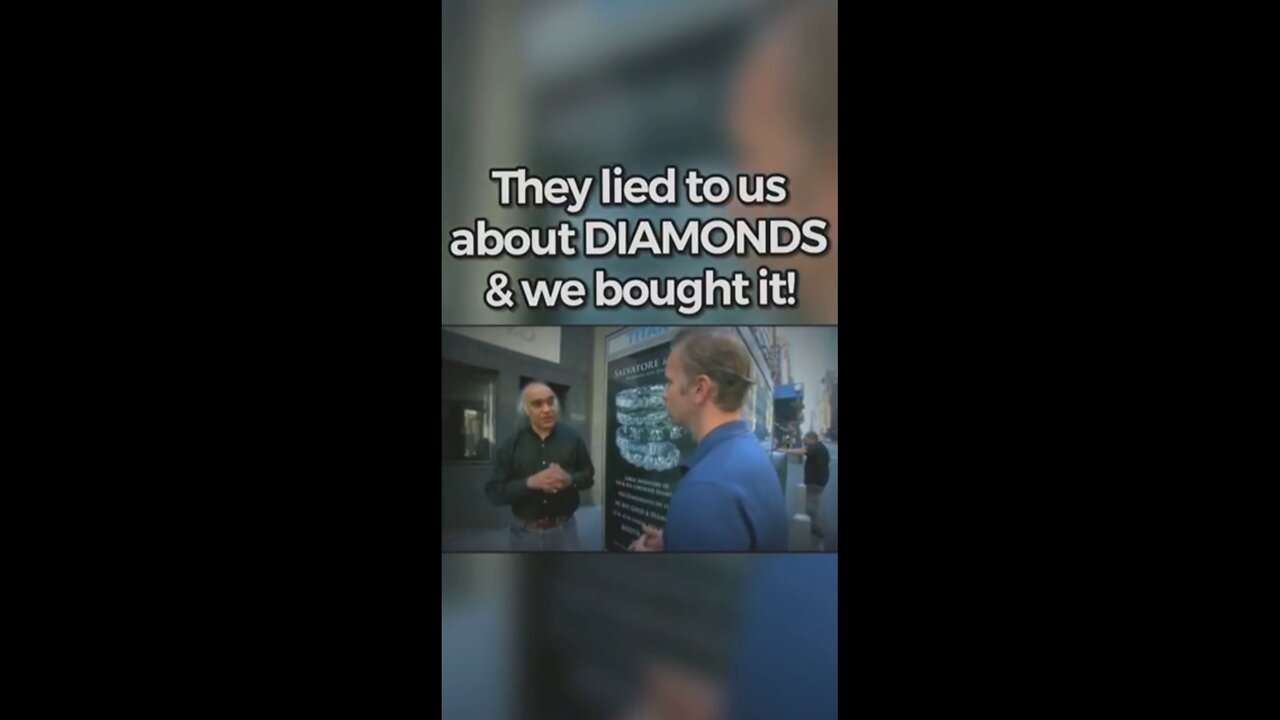 Diamonds Scam / Ladies You’ve Been Lied To From The Beginning