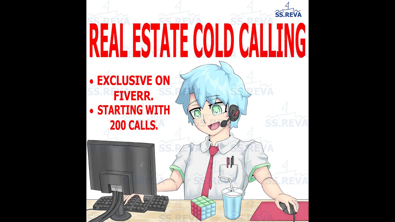 I will do 200 real estate cold calling or more with USA caller id