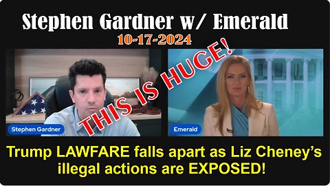 THIS IS HUGE! Trump LAWFARE falls apart as Liz Cheney’s illegal actions are EXPOSED!! - 10/17/24